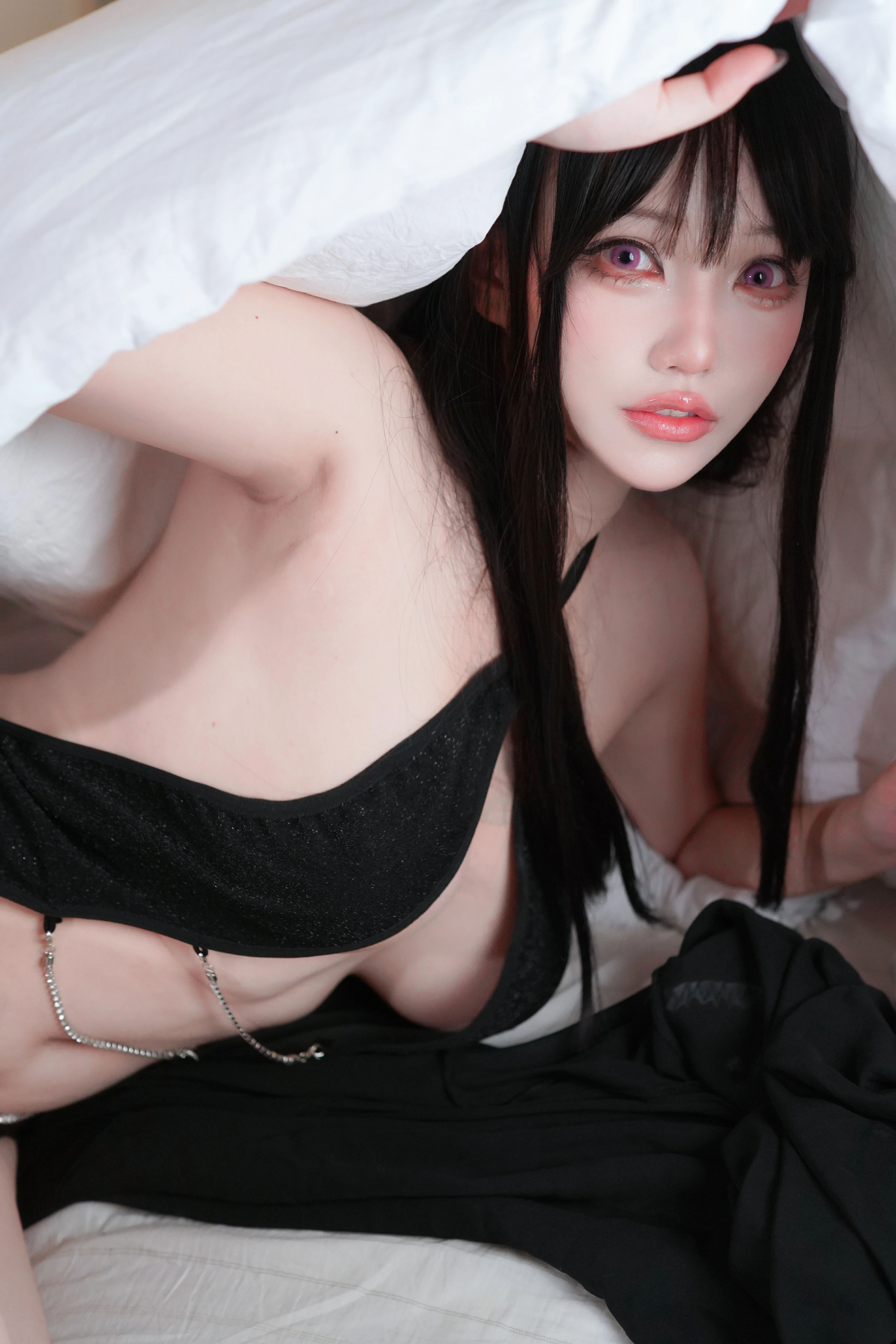 分享狐洛洛子COS写真的深蓝魅魔:数据背后的审美革命