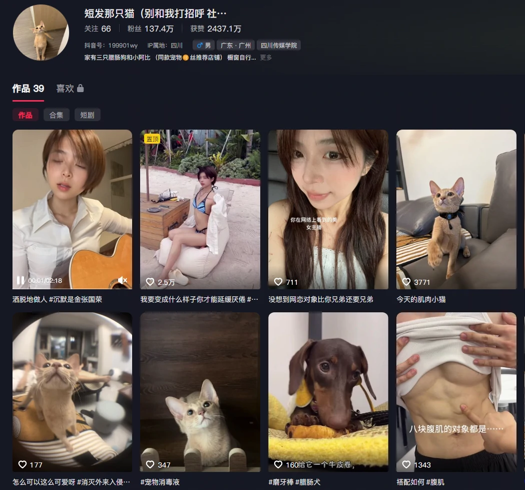 《解构大猫女孩《赛博禅园》写真:当东方哲学遇上数字美学的先锋实验》